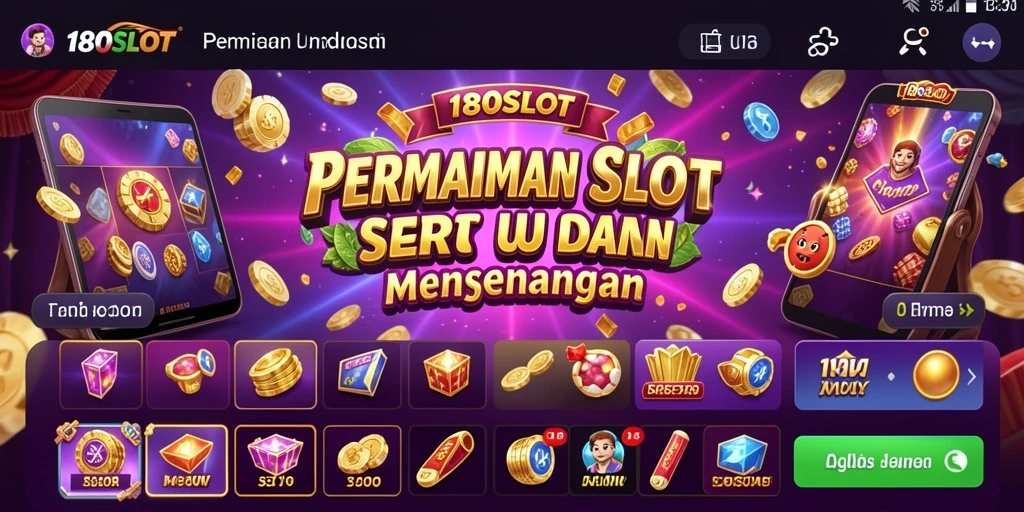 Tampilan gameplay seru di 180SLOT yang memikat pemain.