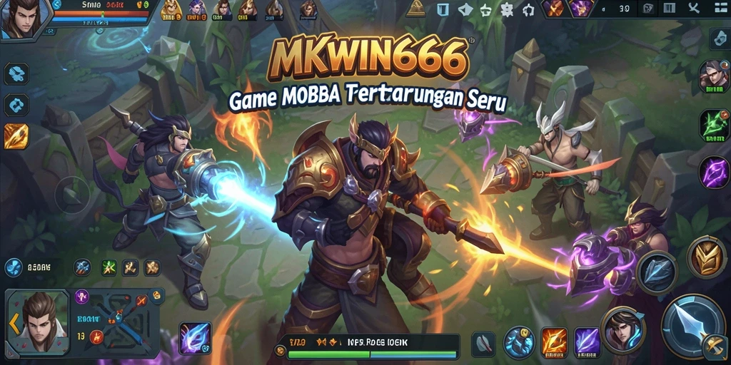 Gameplay seru dan mendebarkan di MKWIN666.