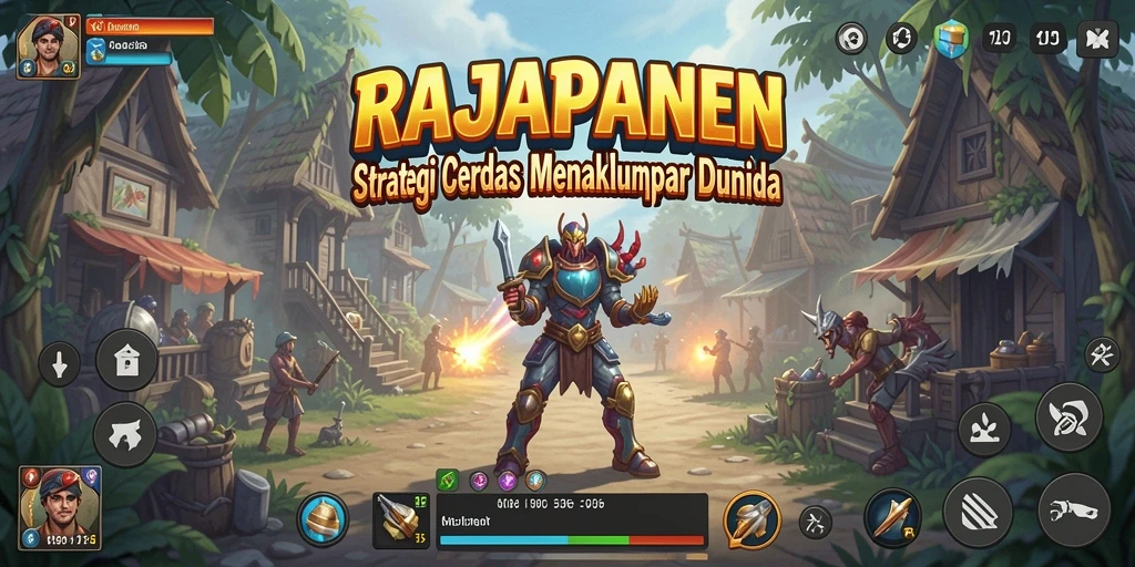 Tampilan gameplay RAJAPANEN yang menarik dan penuh strategi.