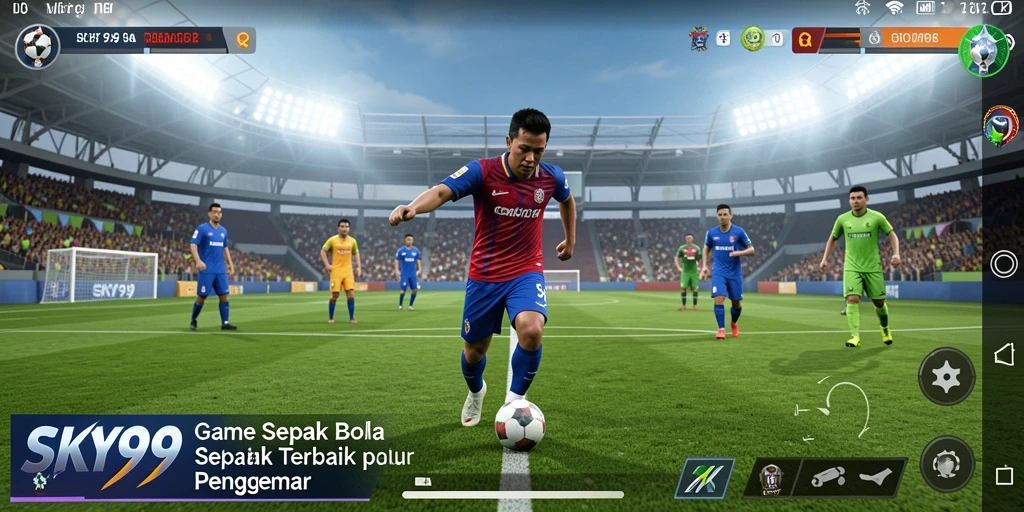 Tampilan utama gameplay SKY99 yang seru dan mendebarkan.