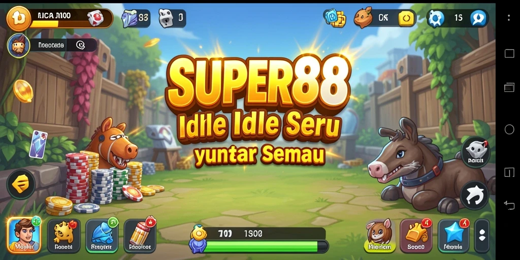 Screenshot gameplay <strong>SUPER88</strong> menampilkan keseruan dalam bermain Idle.